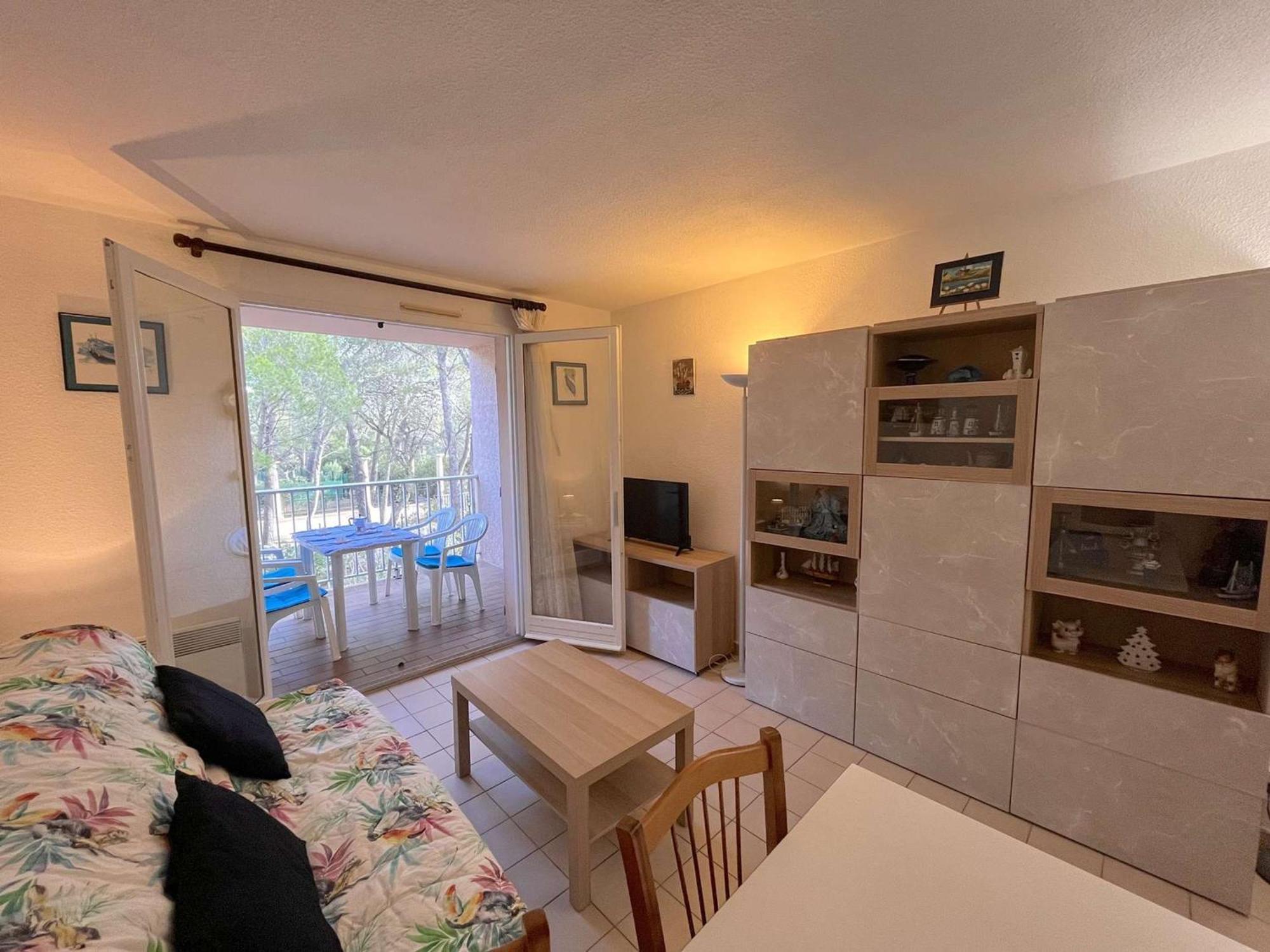 Studio Cabine Avec Piscine, Tennis Et Parking A 400M De La Plage - 4 Couchages, Saint-Aygulf - Fr-1-226A-89 サン・エギュルフ エクステリア 写真