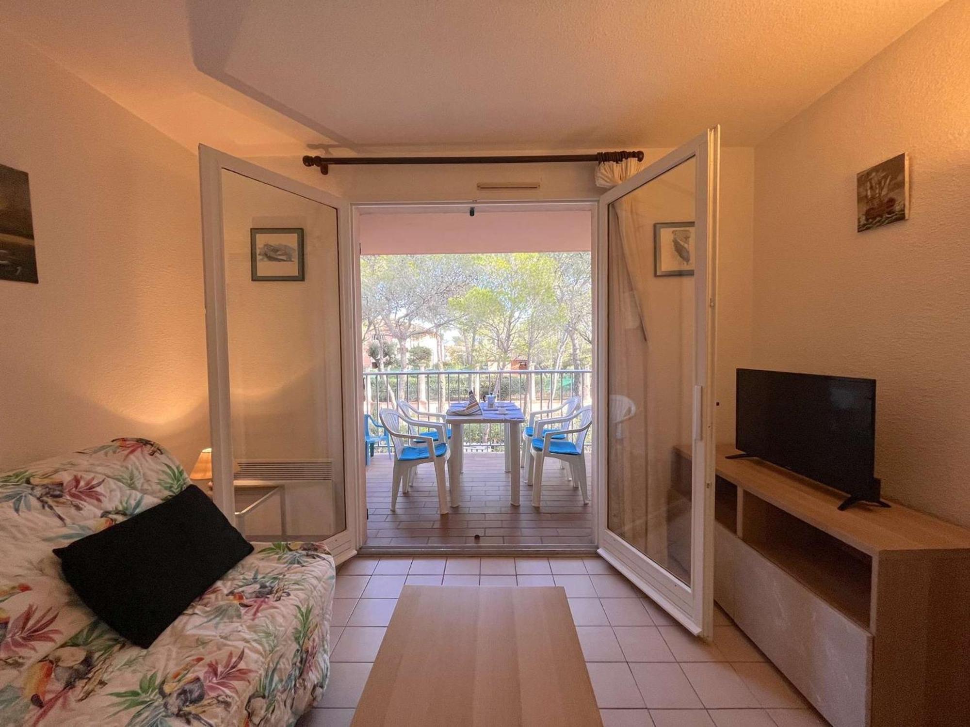 Studio Cabine Avec Piscine, Tennis Et Parking A 400M De La Plage - 4 Couchages, Saint-Aygulf - Fr-1-226A-89 サン・エギュルフ エクステリア 写真
